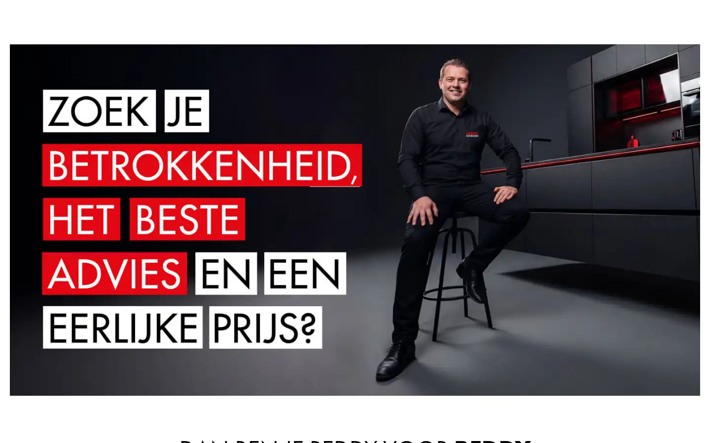 Screenshot of reddykeukens.nl