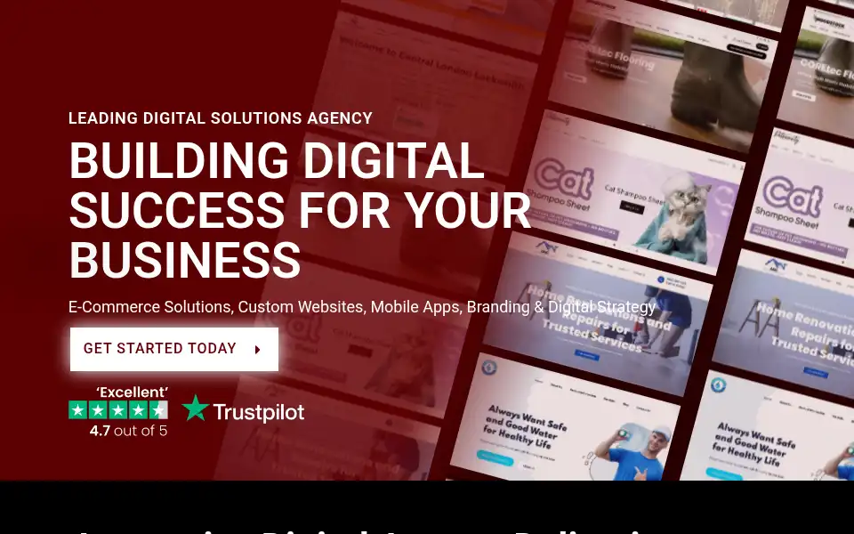 Screenshot of redfeathersolutions.co.uk