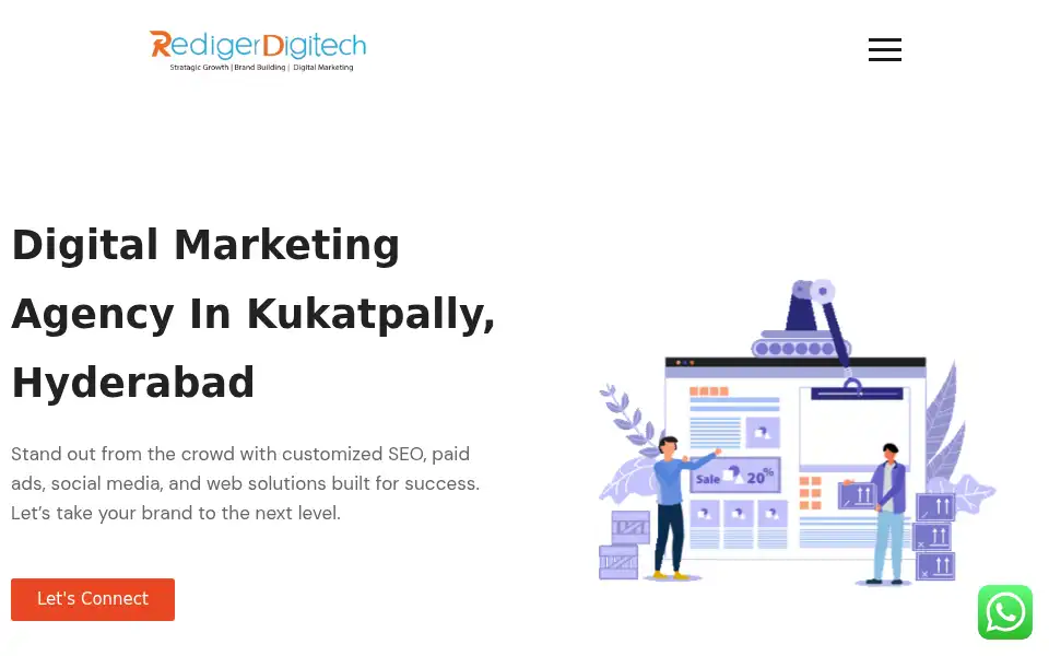 Screenshot of redigerit.com