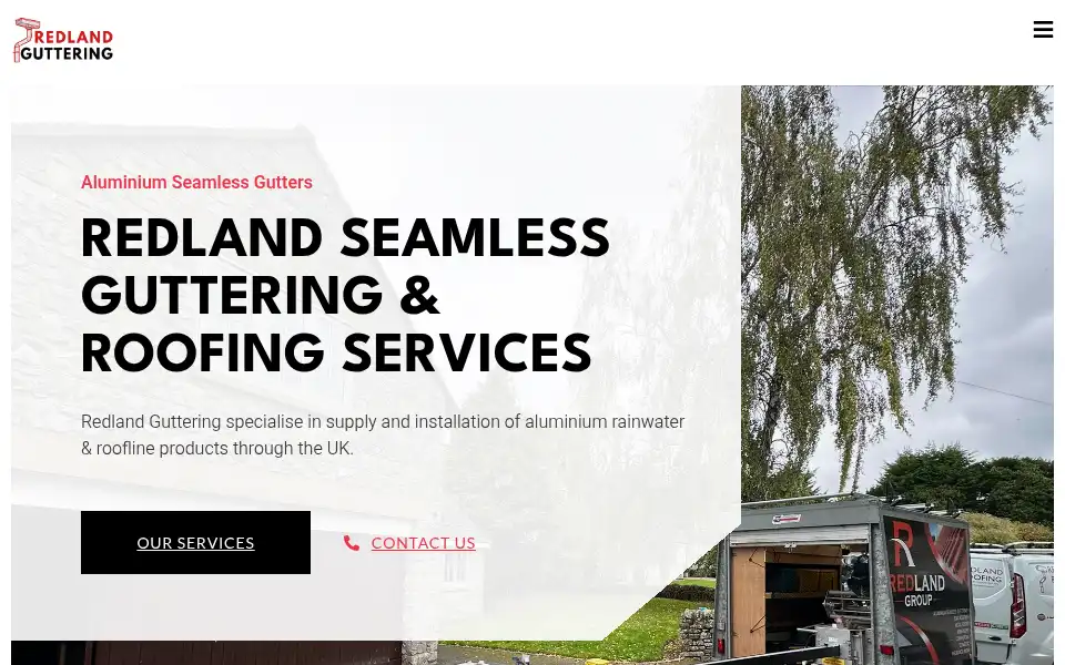 Screenshot of redlandguttering.co.uk