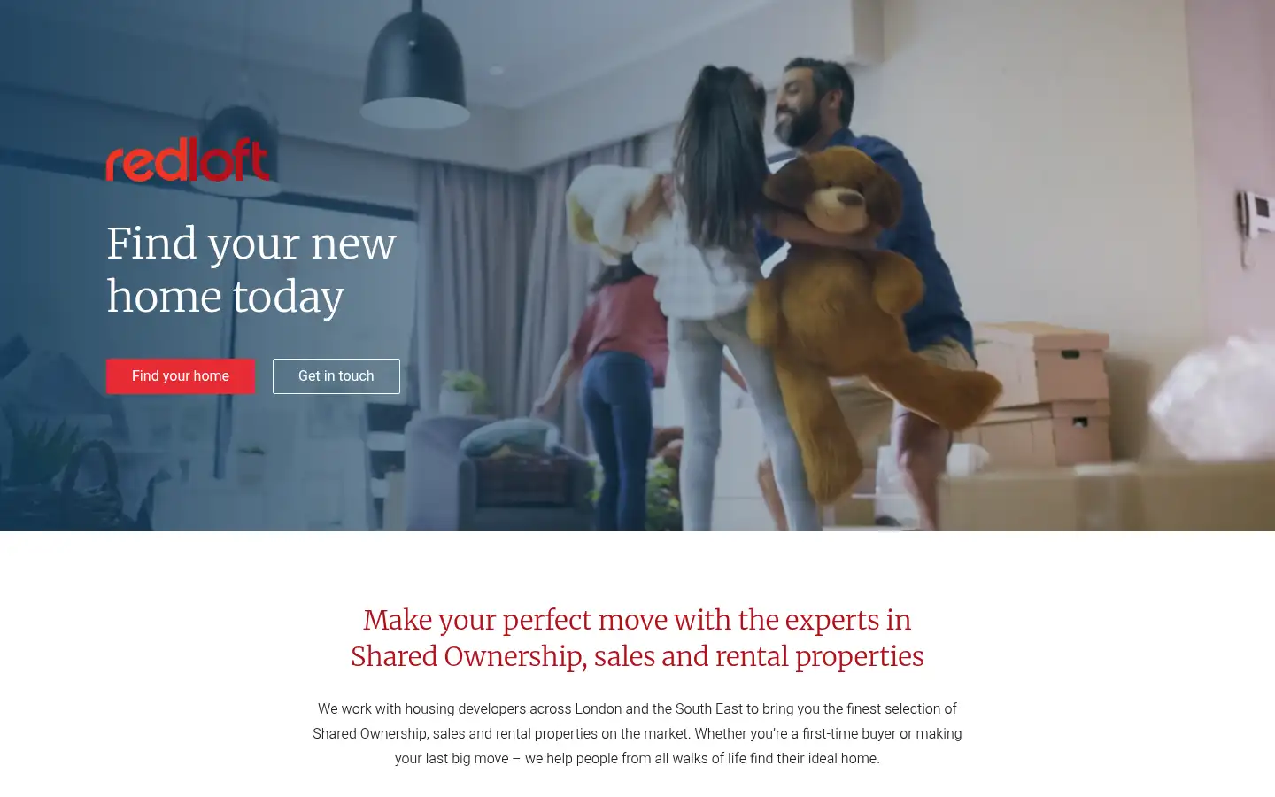 Screenshot of redloftsales.co.uk