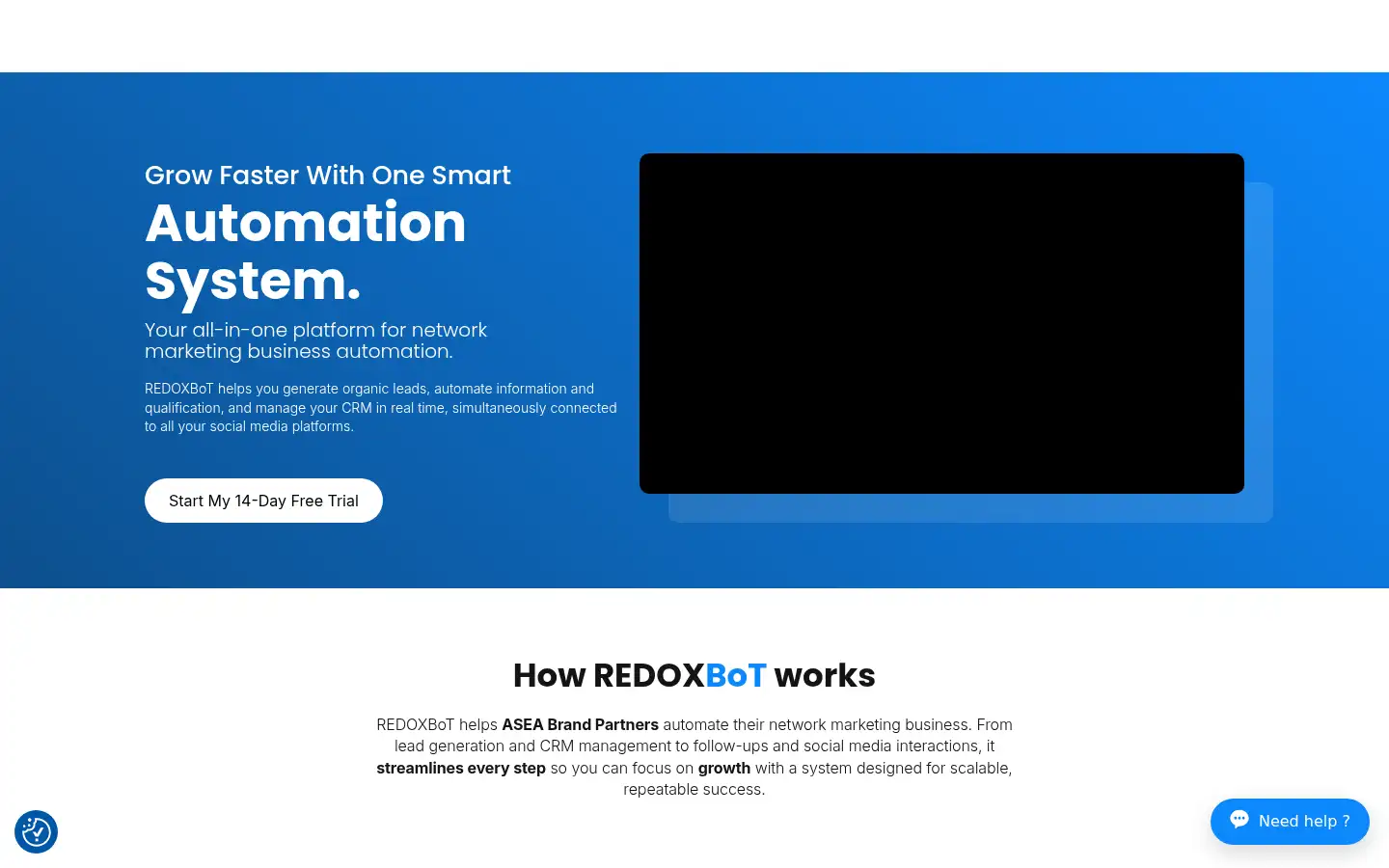 Screenshot of redox-bot.io