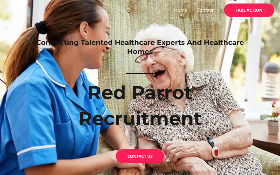 Screenshot of redparrotrecruitment.co.uk