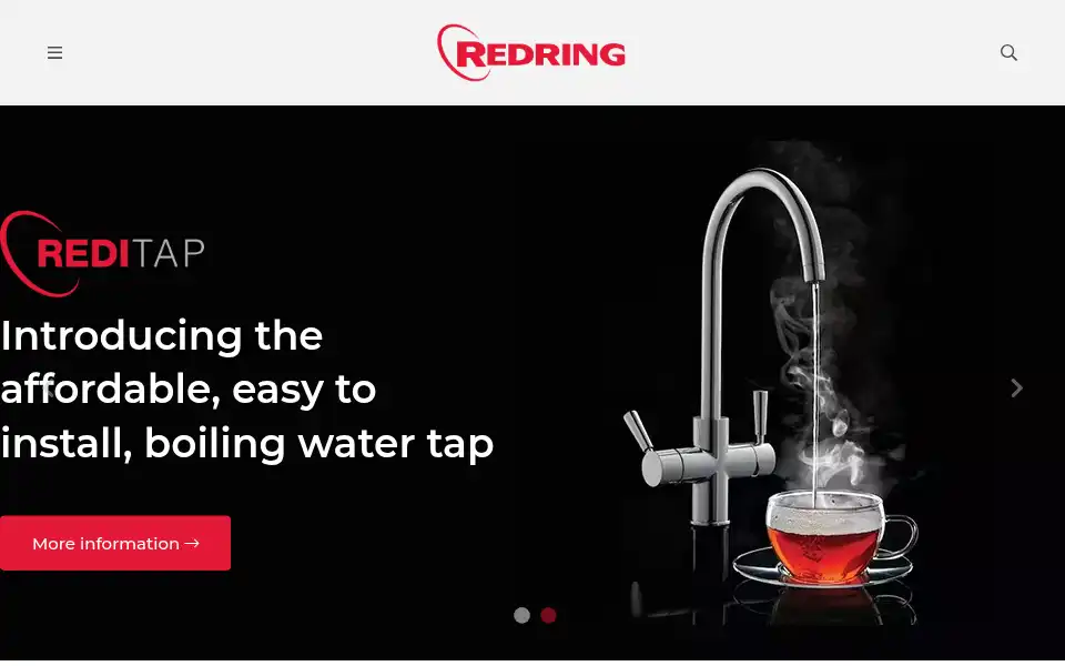 Screenshot of redring.co.uk