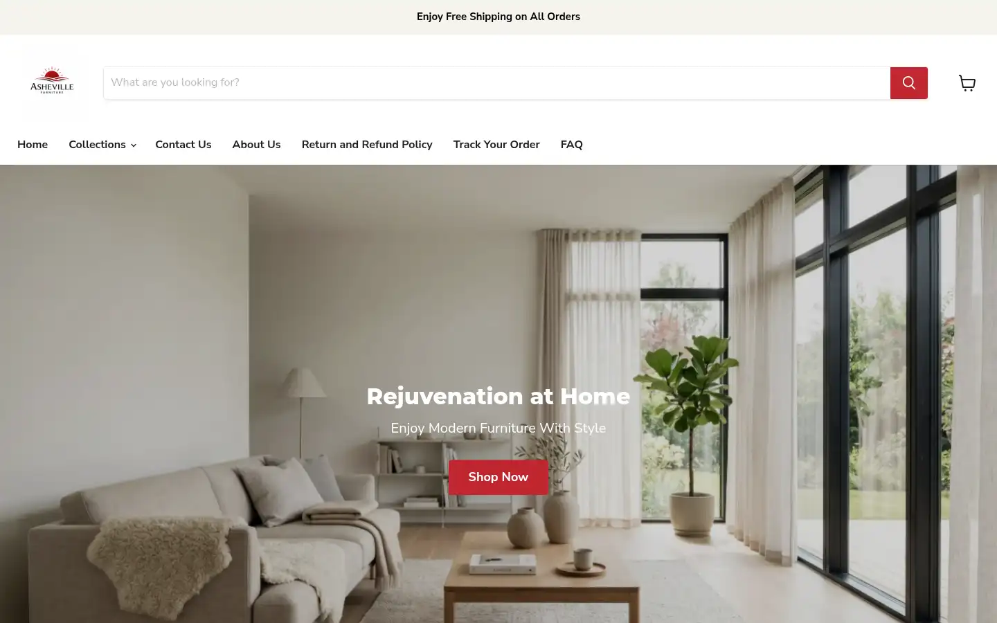 Screenshot of redriverhaven.com