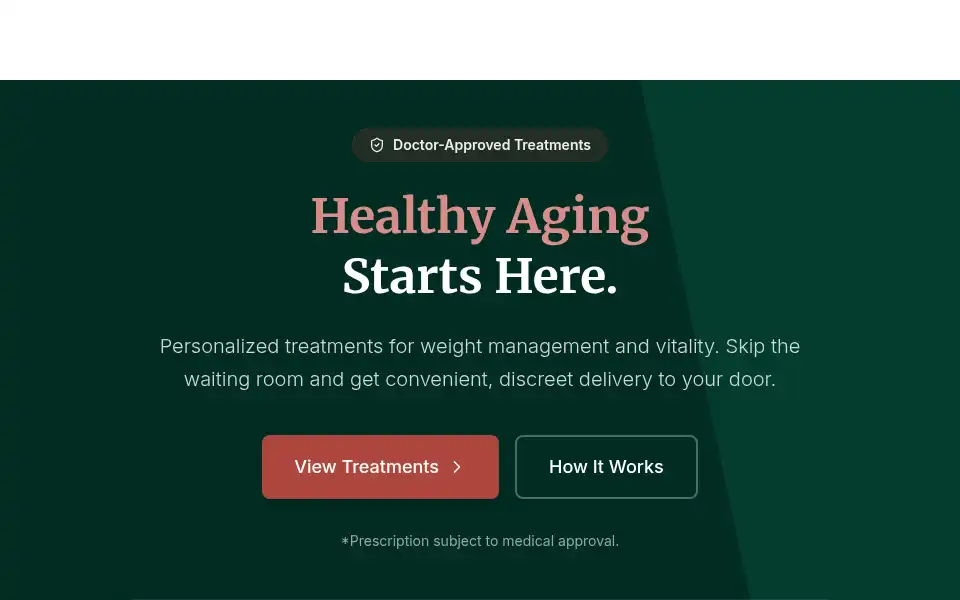 Screenshot of redwoodrx.com