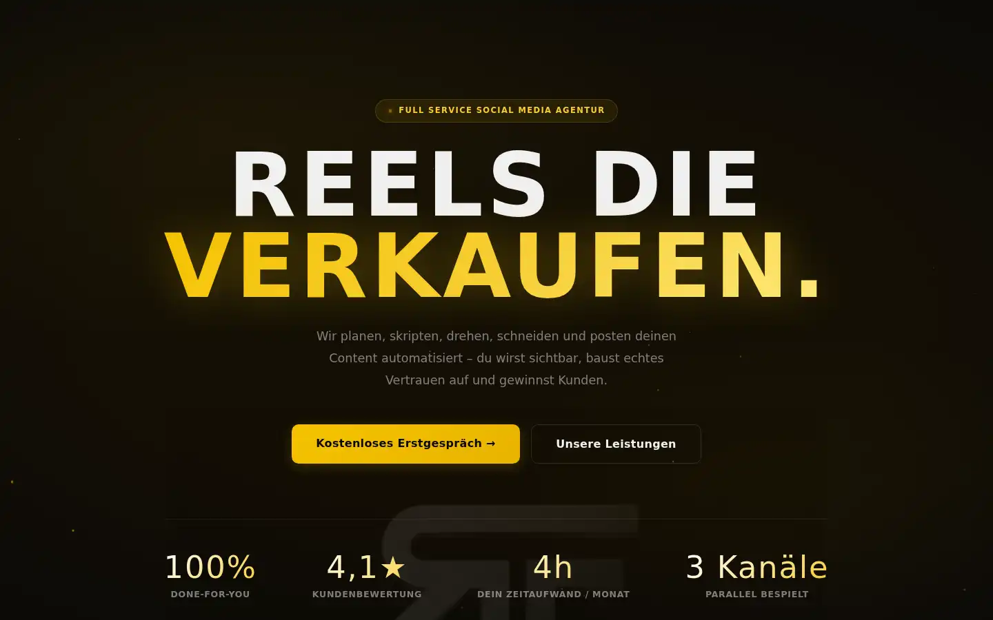 Screenshot of reelfect.de
