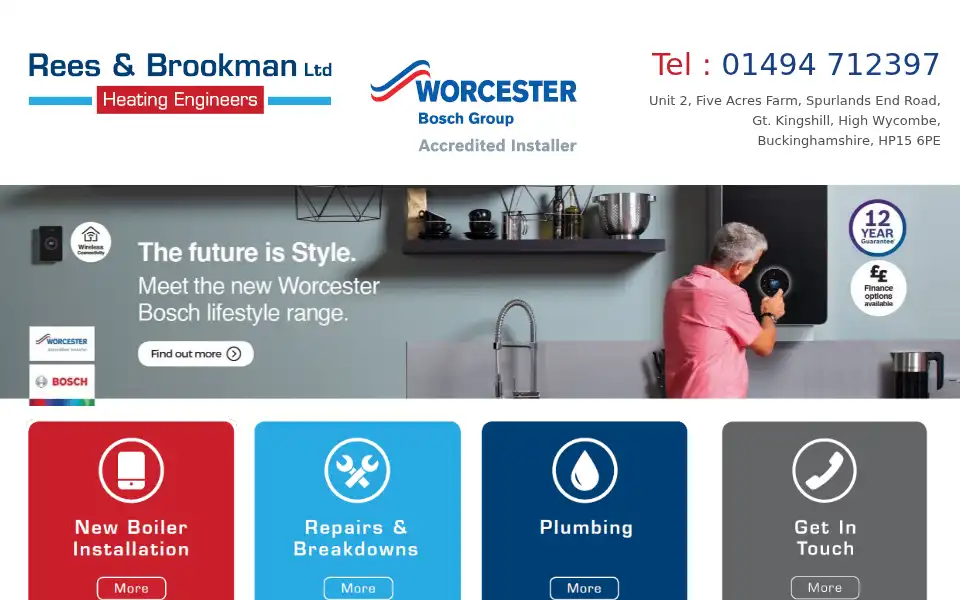 Screenshot of reesandbrookman.co.uk