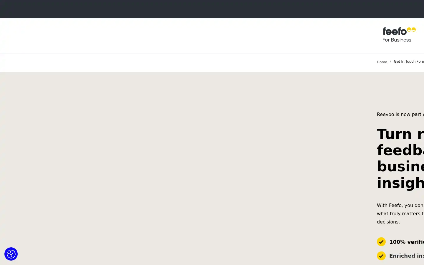 Screenshot of reevoo.com