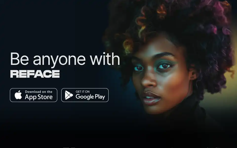 Screenshot of reface.app