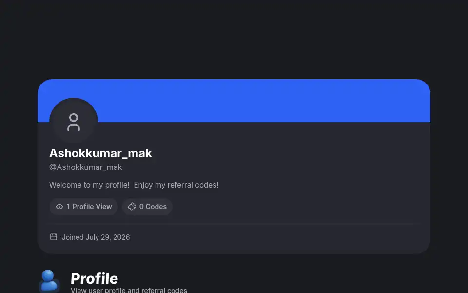 Screenshot of referraldrop.com