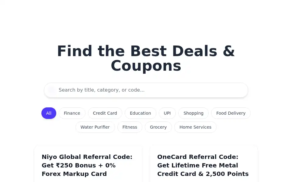 Screenshot of referralverse.in