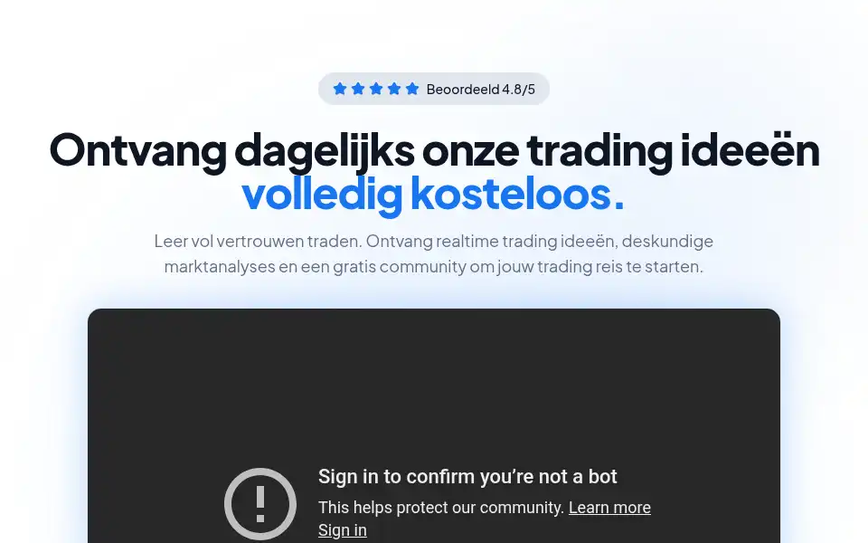 Screenshot of refinetrading.com
