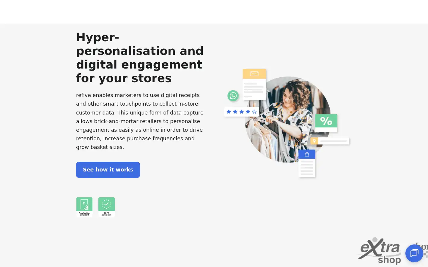 Screenshot of refive.io