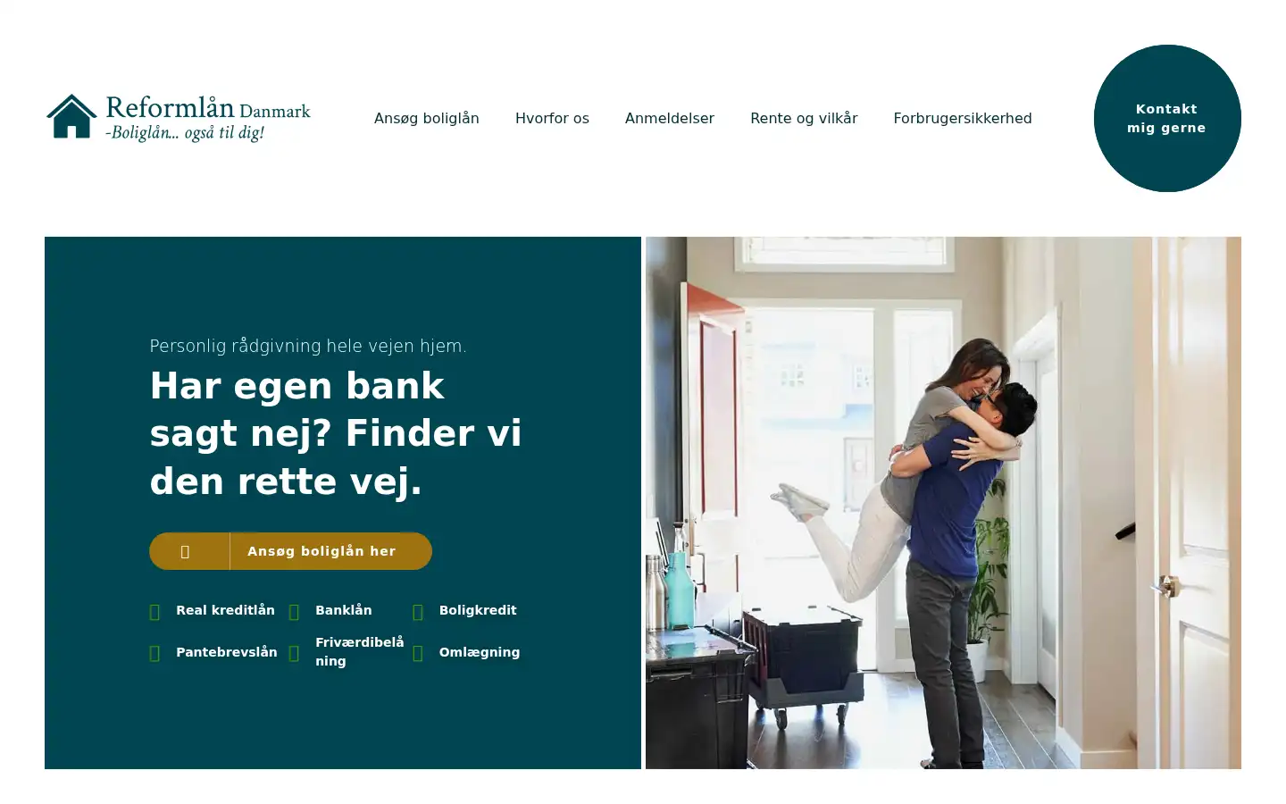 Screenshot of reformlaan.dk