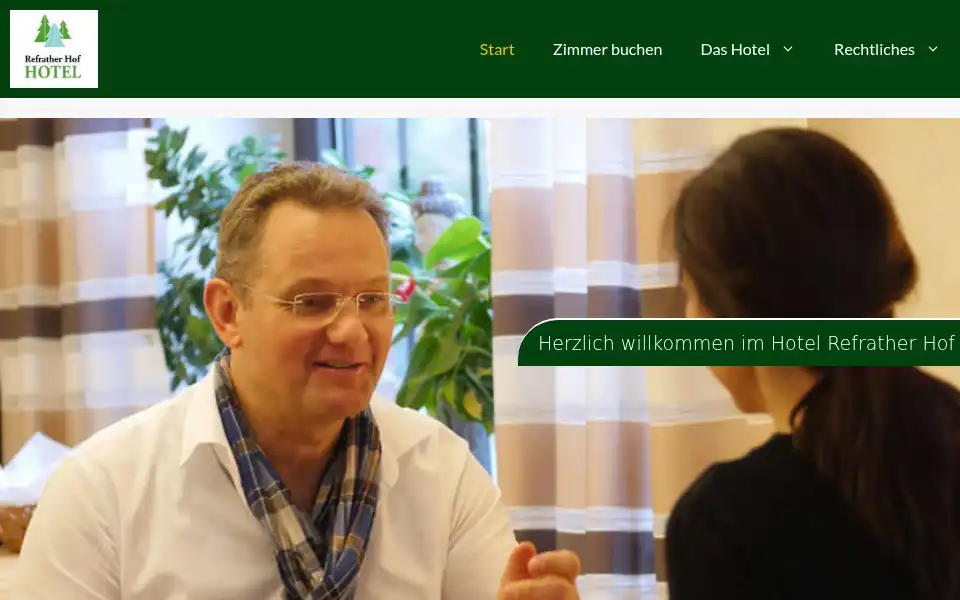 Screenshot of refratherhof.de