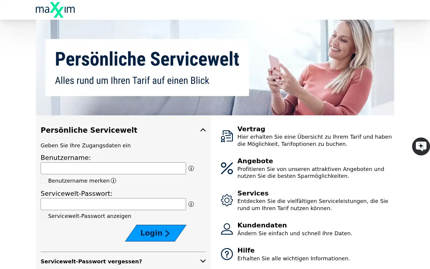 Screenshot of refurbished-handys.de