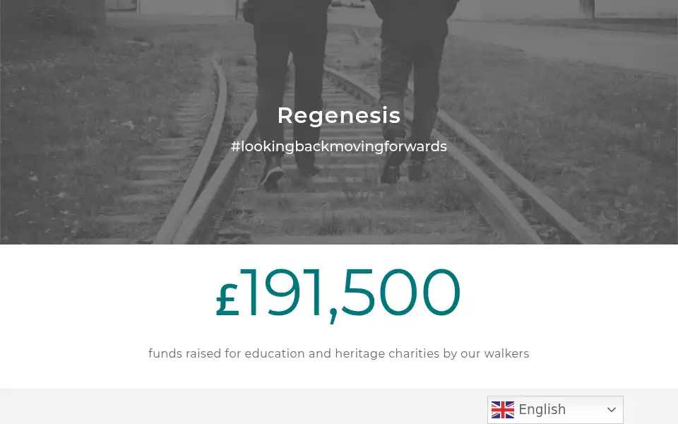 Screenshot of regenesis.org.uk