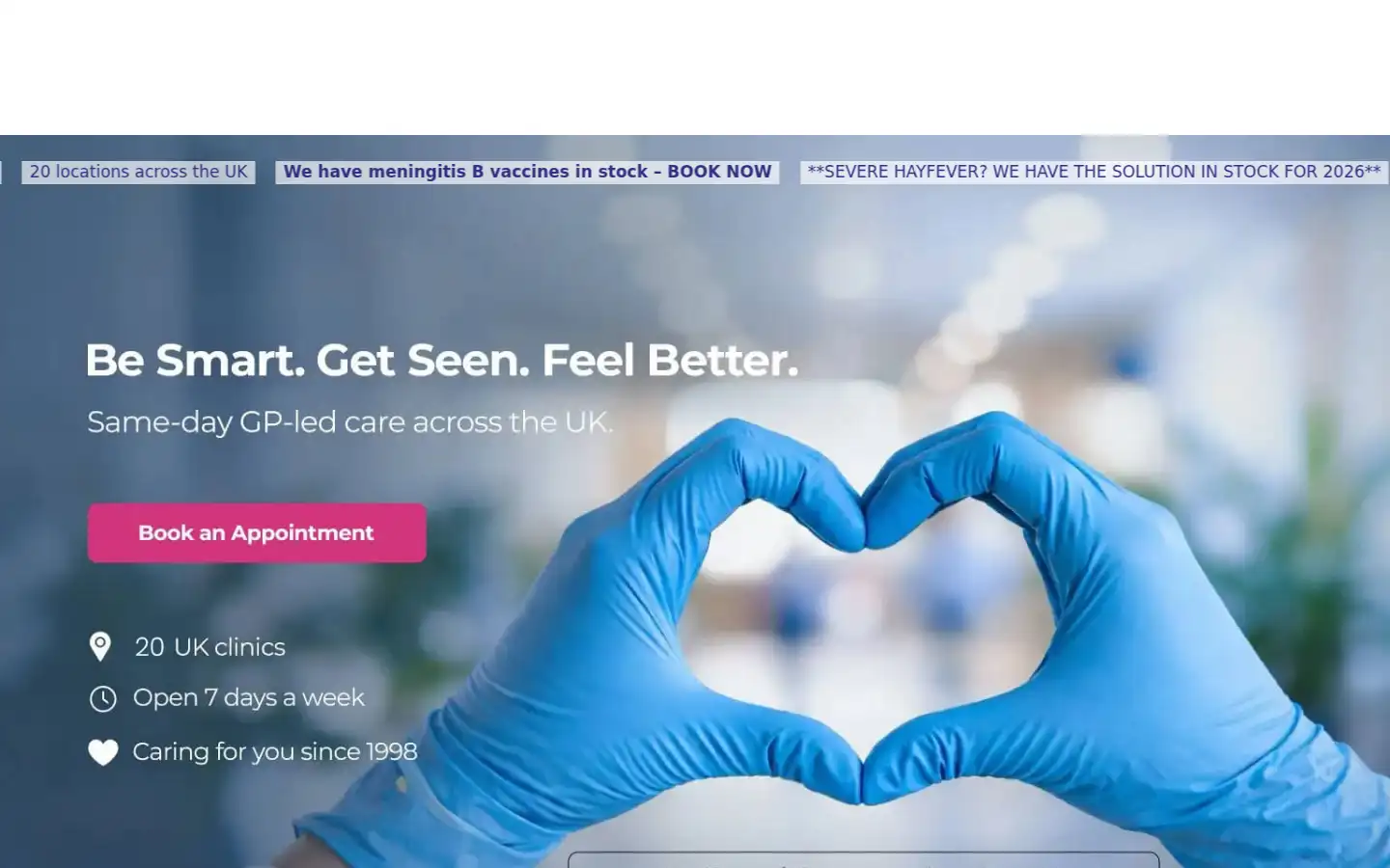 Screenshot of regentstreetclinic.co.uk