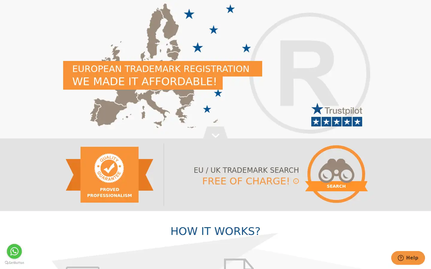 Screenshot of regimark.eu