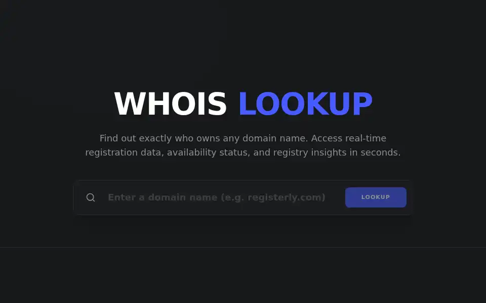 Screenshot of registerly.gg