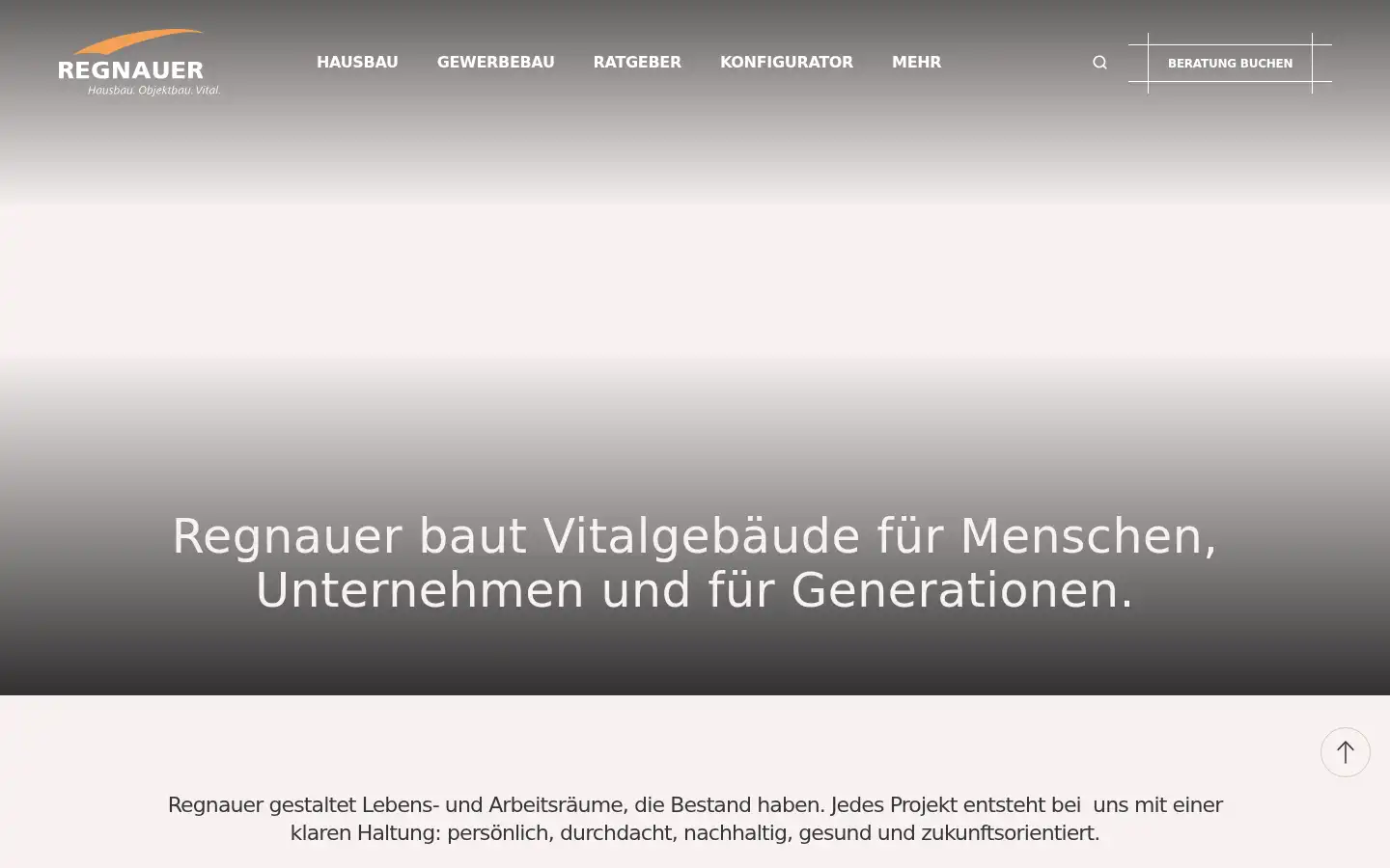 Screenshot of regnauer.de