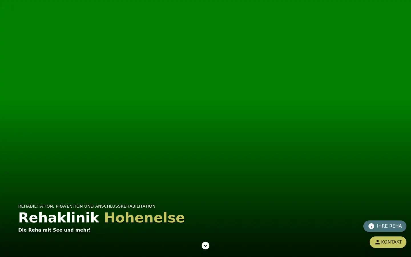 Screenshot of rehaklinik-hohenelse.de