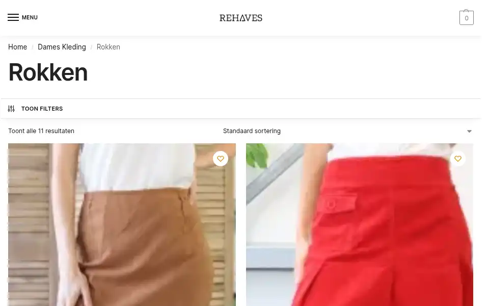 Screenshot of rehaves.com