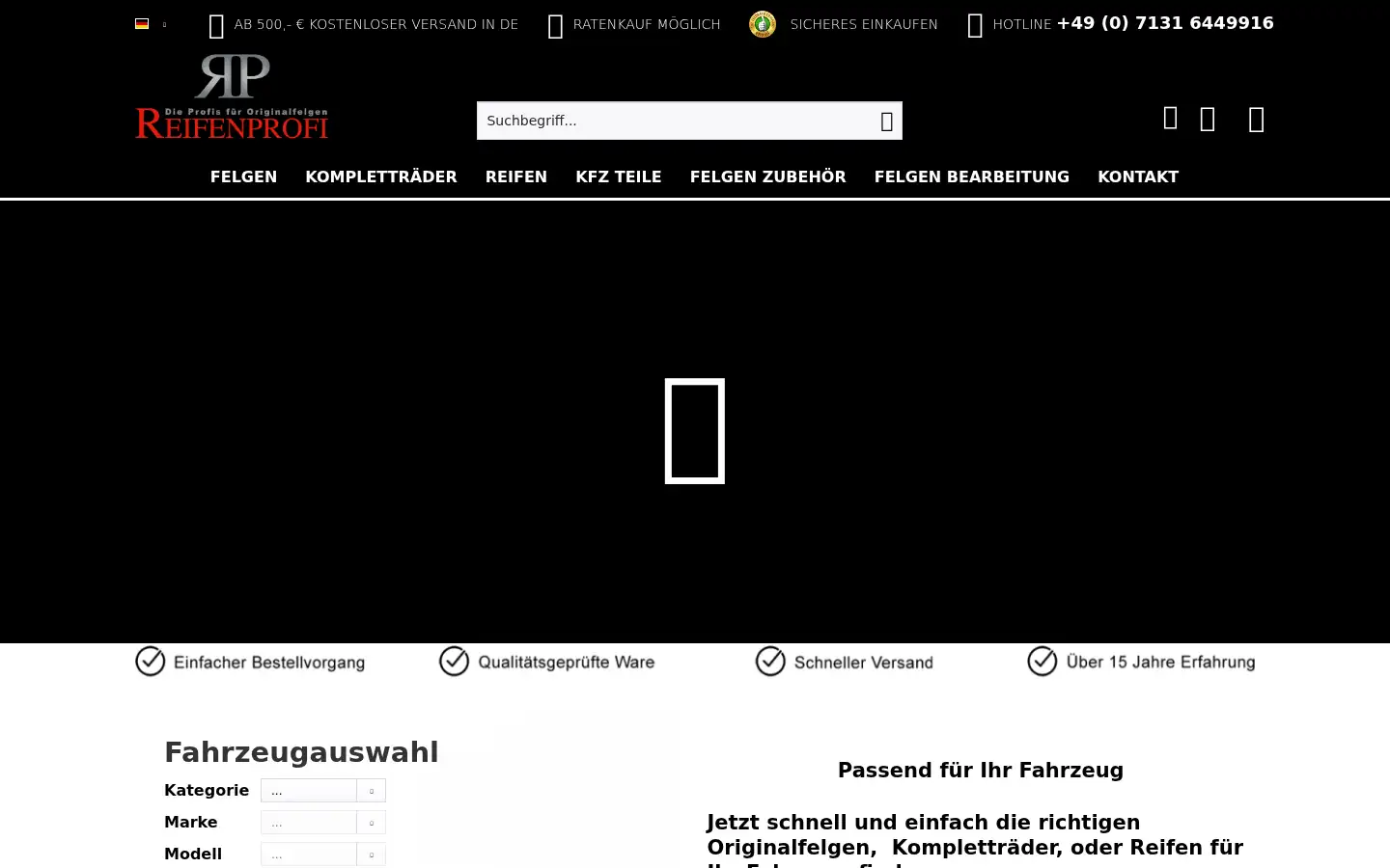 Screenshot of reifenprofi.de