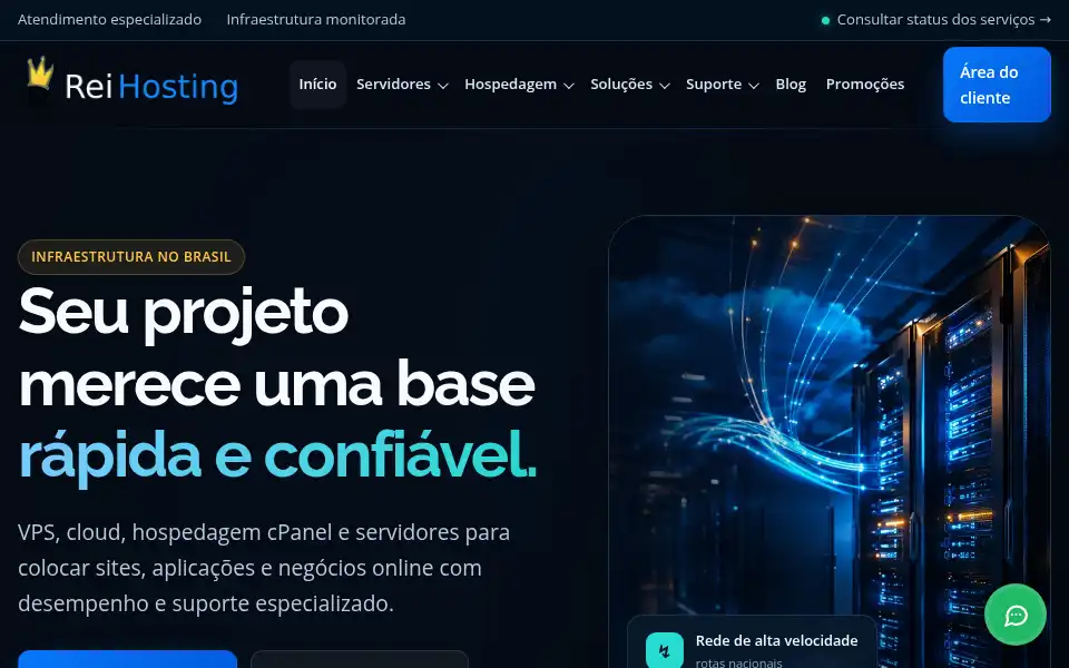 Screenshot of reihosting.com.br