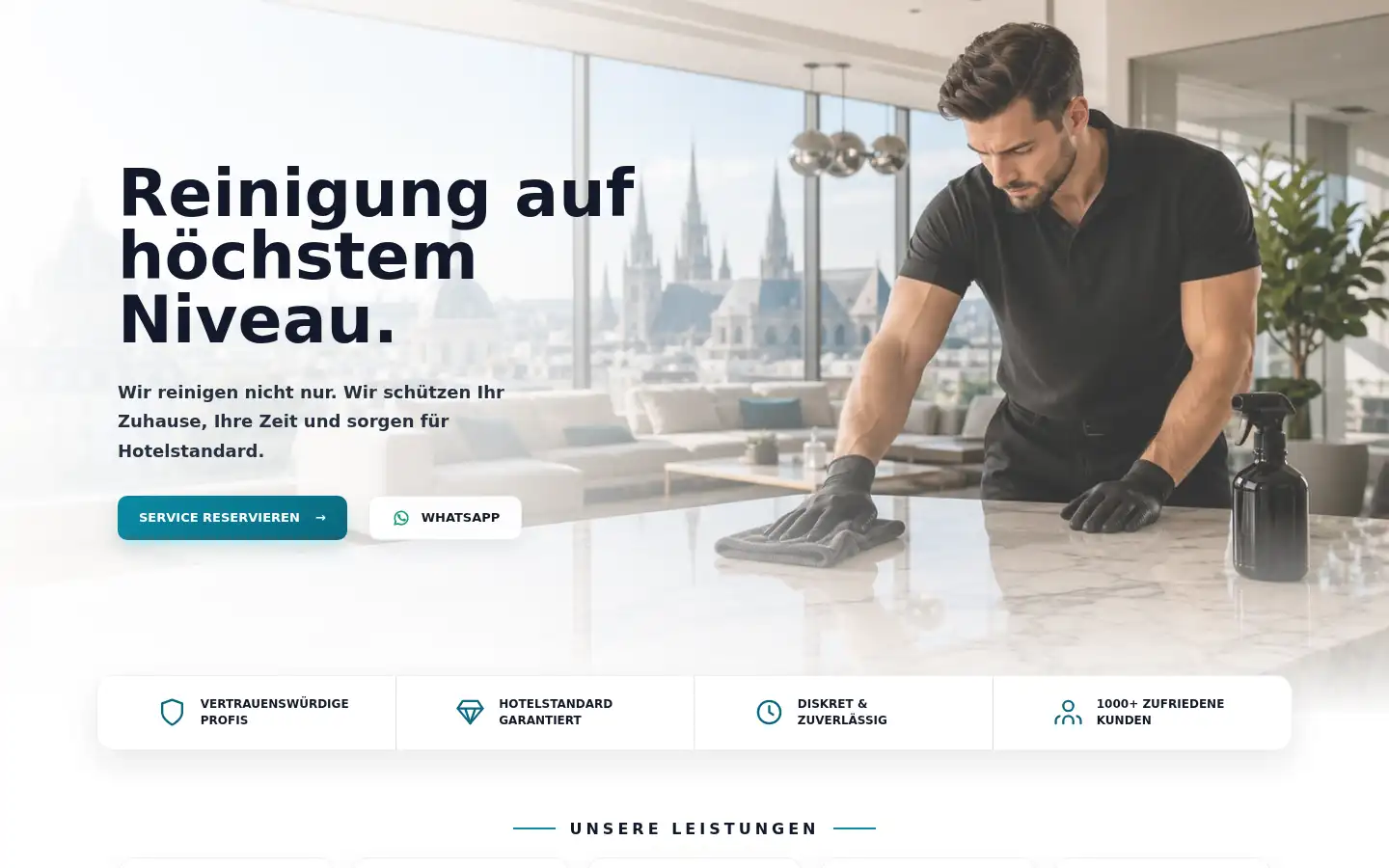 Screenshot of reinigungsguru.at