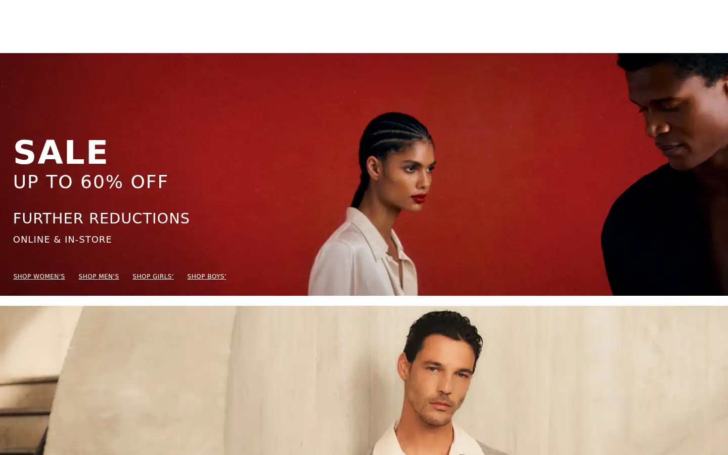 Screenshot of reiss.com