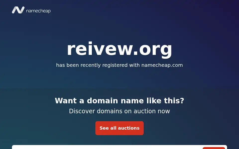 Screenshot of reivew.org