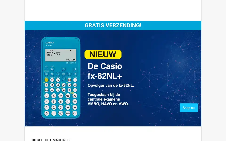 Screenshot of rekenshop.nl