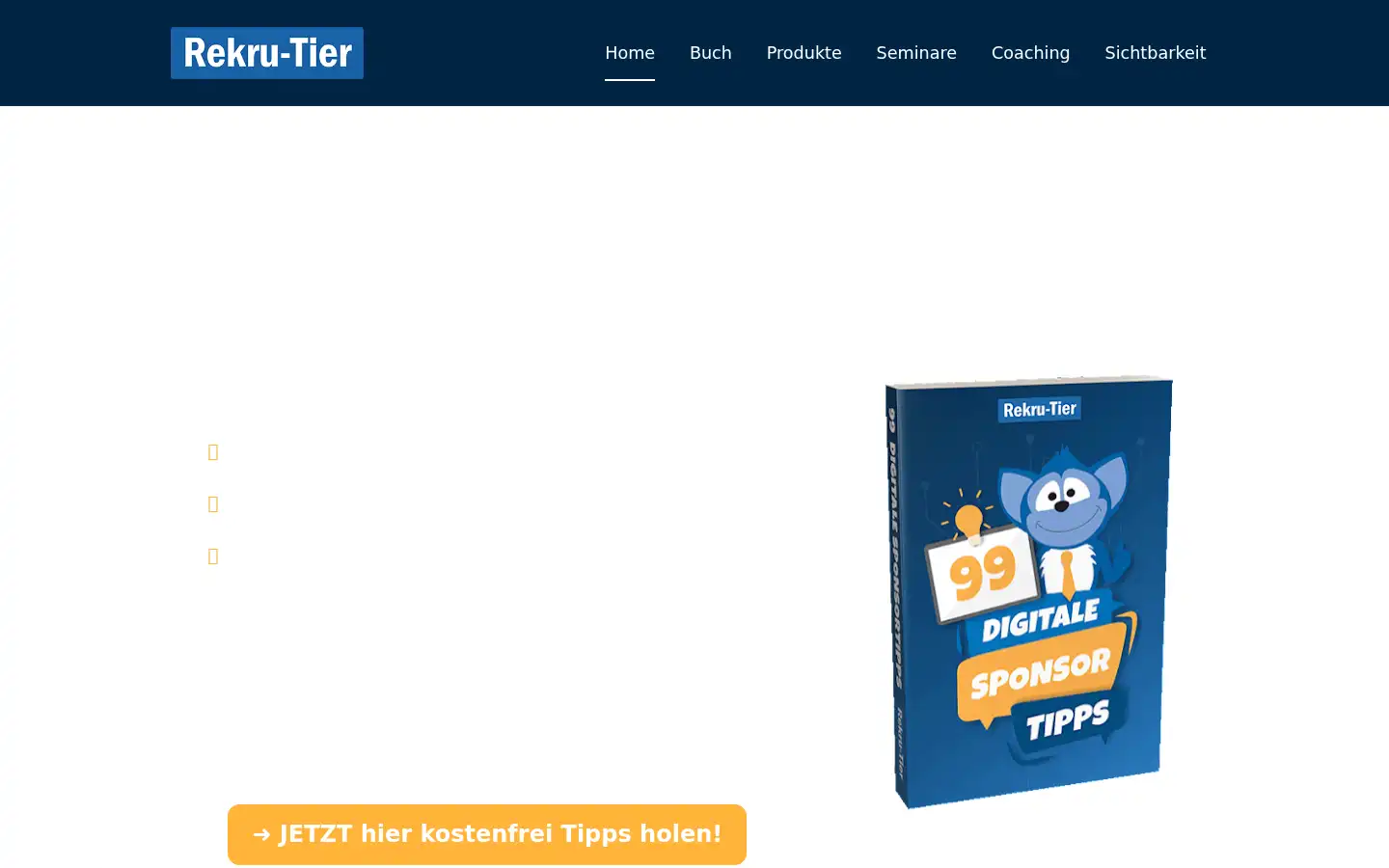 Screenshot of rekrutier.de
