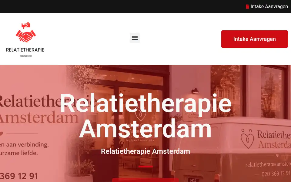 Screenshot of relatietherapieamsterdam.org