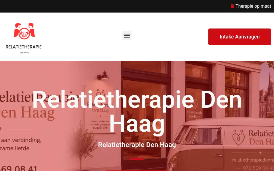 Screenshot of relatietherapiedenhaag.net
