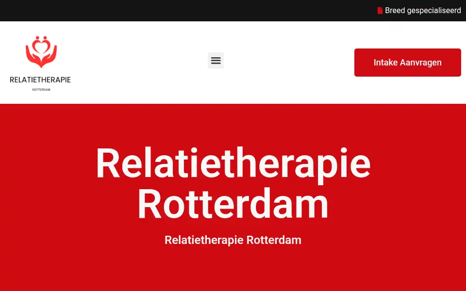 Screenshot of relatietherapierotterdam.com