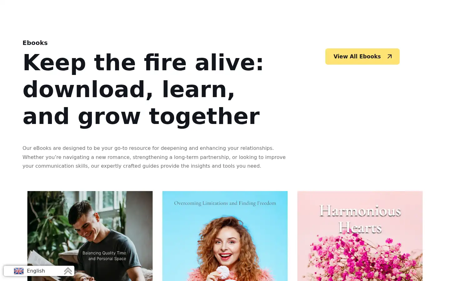 Screenshot of relationalspark.com