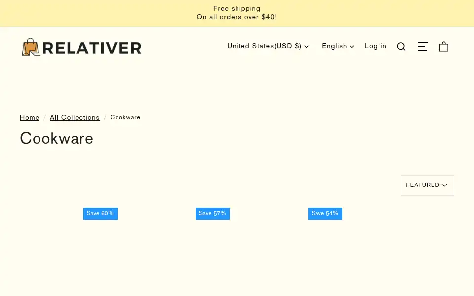 Screenshot of relativer.com