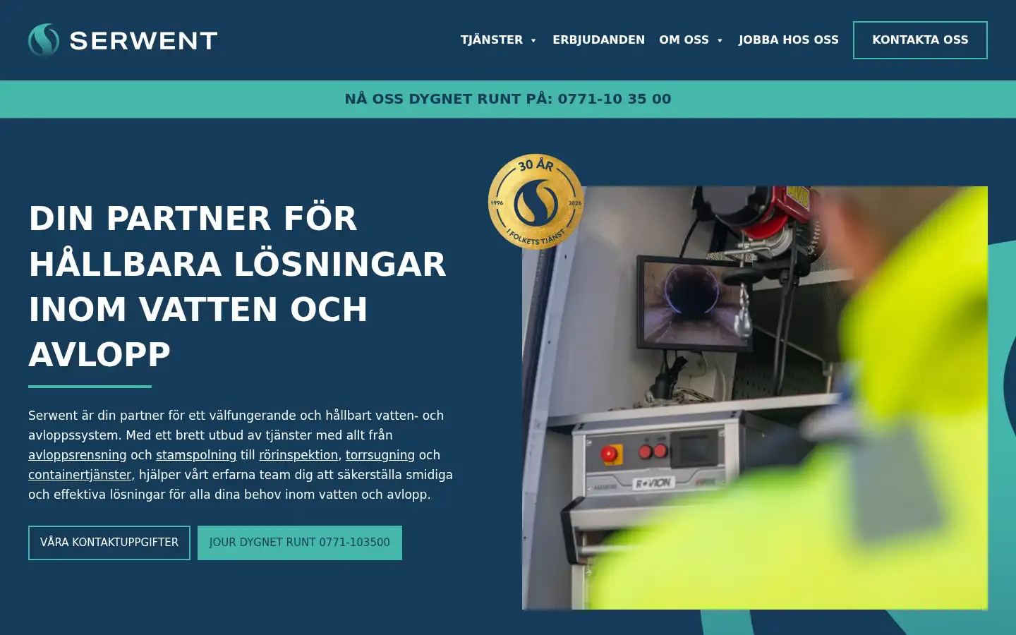 Screenshot of relita.se