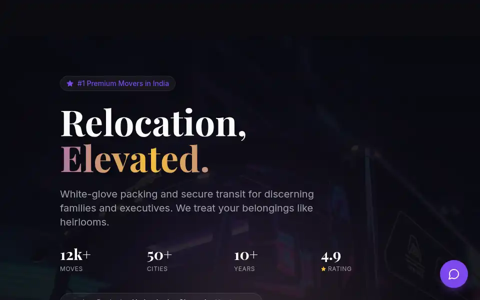 Screenshot of relocationwala.com