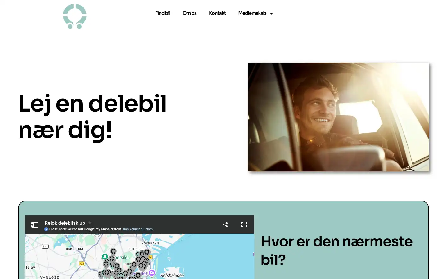 Screenshot of relok.dk