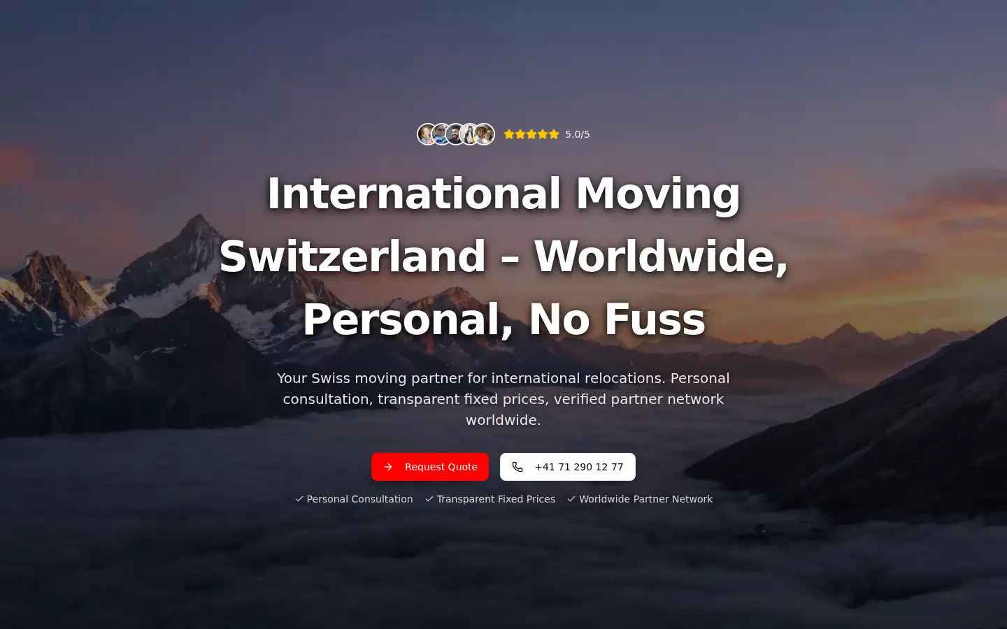 Screenshot of reloswiss.com