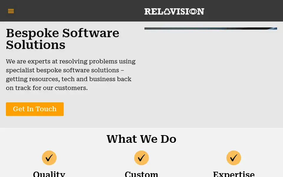 Screenshot of relovision.co.uk