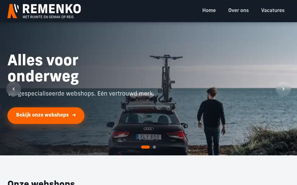 Screenshot of remenko.nl