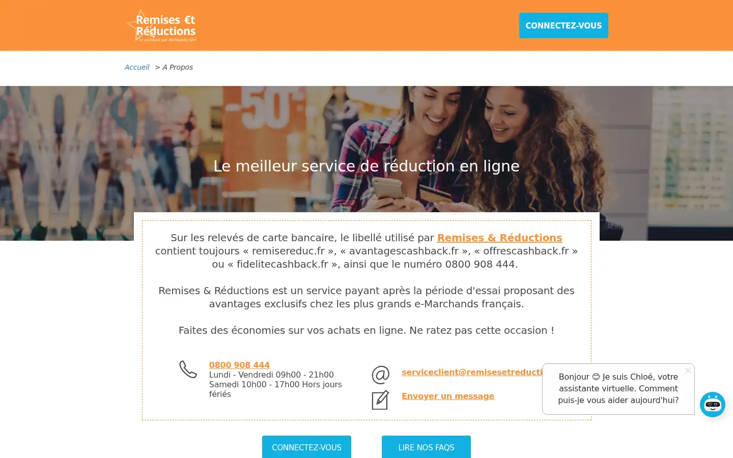 Screenshot of remisereduc.fr