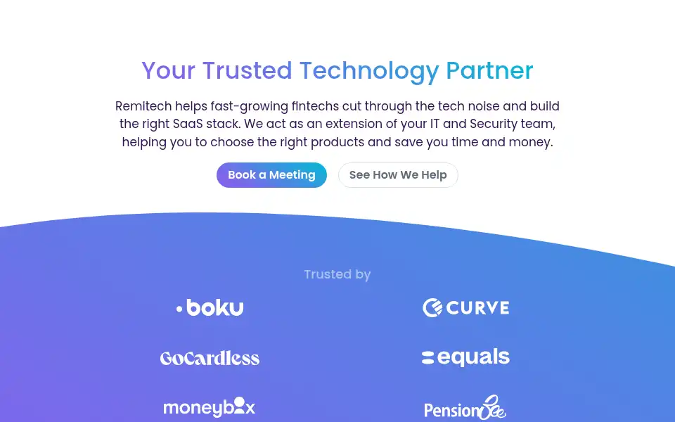 Screenshot of remitech.com