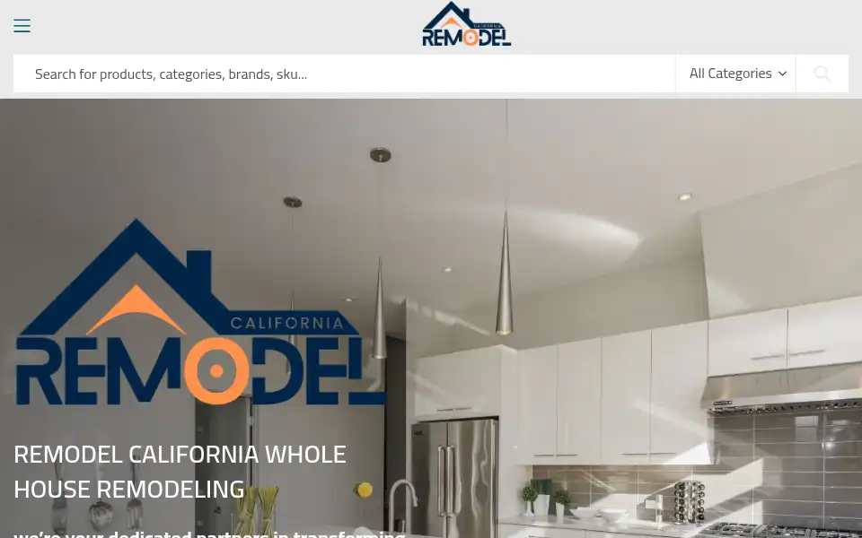 Screenshot of remodel-california.com