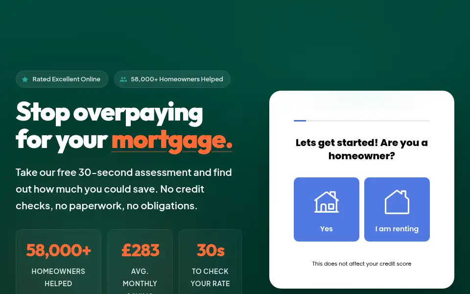 Screenshot of remortgagesaver.com